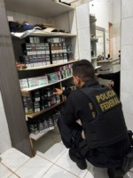 PF cumpre mandado em Palmas contra contrabando de cigarros eletr&ocirc;nicos no TO