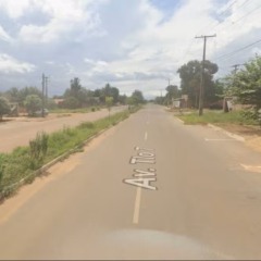Segundo a PM, sinaliza&ccedil;&atilde;o de parada obrigat&oacute;ria foi desrespeitada em cruzamento &mdash; Foto: Reprodu&ccedil;&atilde;o/Google Streets