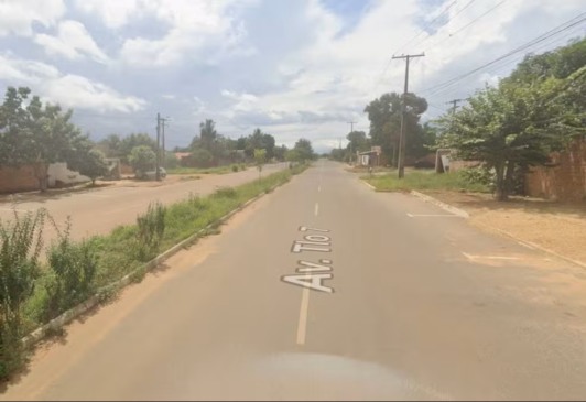 Segundo a PM, sinalização de parada obrigatória foi desrespeitada em cruzamento — Foto: Reprodução/Google Streets