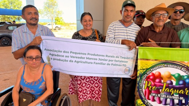 Com articulação de Marcos Júnior, produtores rurais do Taquari II recebem trator da Codevasf