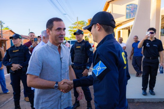 Vicentinho defende integração das Guardas Municipais e amplia debate sobre segurança em agenda pelo Tocantins