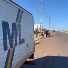 Acidente foi registrado no km 146, em Aragua&iacute;na &mdash; Foto: Divulga&ccedil;&atilde;o/PRF-TO