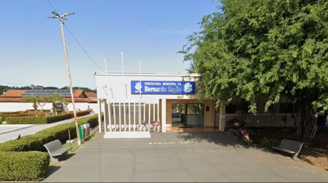 Prefeitura de Bernardo Sayão, no Tocantins — Foto: Reprodução/Google Street View