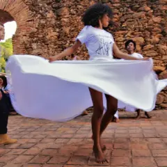 Su&ccedil;a &eacute; uma dan&ccedil;a t&iacute;pica preservada e ensinada &agrave;s crian&ccedil;as e jovens de Natividade &mdash; Foto: Sectur/Governo do Tocantins/Divulga&ccedil;&atilde;o