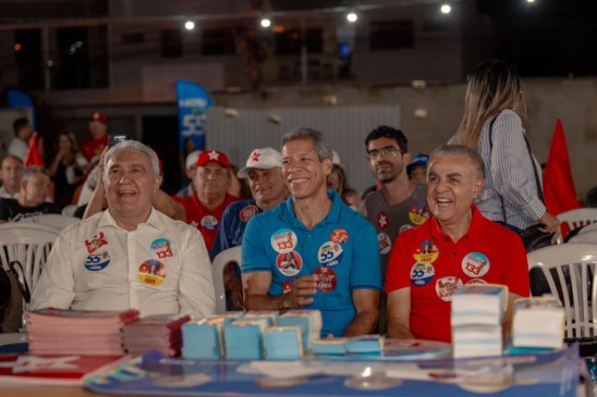 Na inauguração de comitê do Lula, Laurez defende combate às desigualdades e atenção aos mais vulneráveis