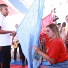 Claudia Lelis prestigia Romaria da Sucupira, em Dian&oacute;polis, e intensifica articula&ccedil;&otilde;es pelo interior do Tocantins