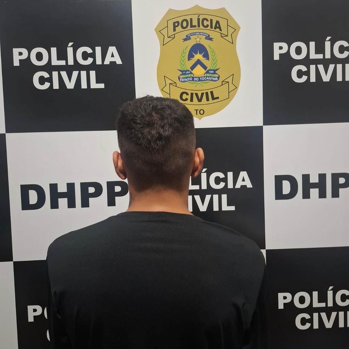 Suspeito de duplo homicídio foi preso pela Polícia Civil em Palmas nesta quinta-feira, 13 - Foto: Divulgação/PCTO Suspeito de duplo homicídio foi preso pela Polícia Civil em Palmas nesta quinta-feira, 13 - Foto: Divulgação/PCTO