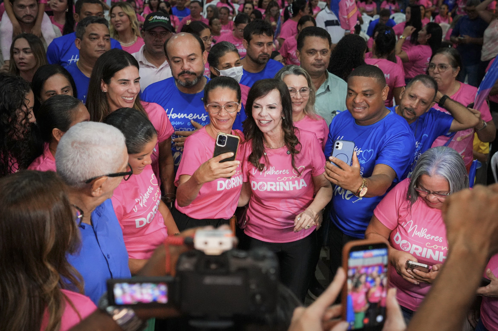 Mulheres do Bico defendem eleição de Dorinha em encontro com mais de 5 mil pessoas em Axixá: “sinta-se abraçada por nós”