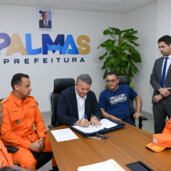 Prefeitura destina terreno de 2,8 mil m&sup2; para novo quartel dos Bombeiros em Palmas