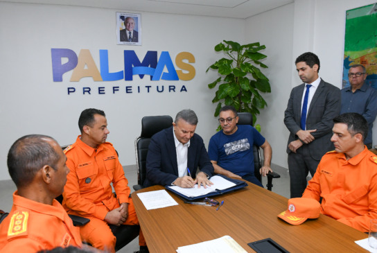 Prefeitura destina terreno de 2,8 mil m² para novo quartel dos Bombeiros em Palmas