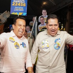 F&aacute;bio Vaz e Marcus Marcelo unem for&ccedil;as pela educa&ccedil;&atilde;o e inauguram novo espa&ccedil;o em Aragua&iacute;na
