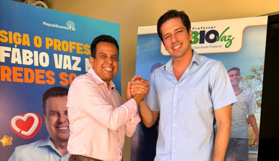 Fábio Vaz e Olyntho Neto firmam parceria política em Araguaína