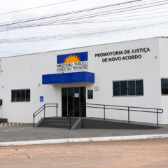 Fachada Promotoria de Justi&ccedil;a de Novo Acordo - Foto: Francisca Coelho MPTO
