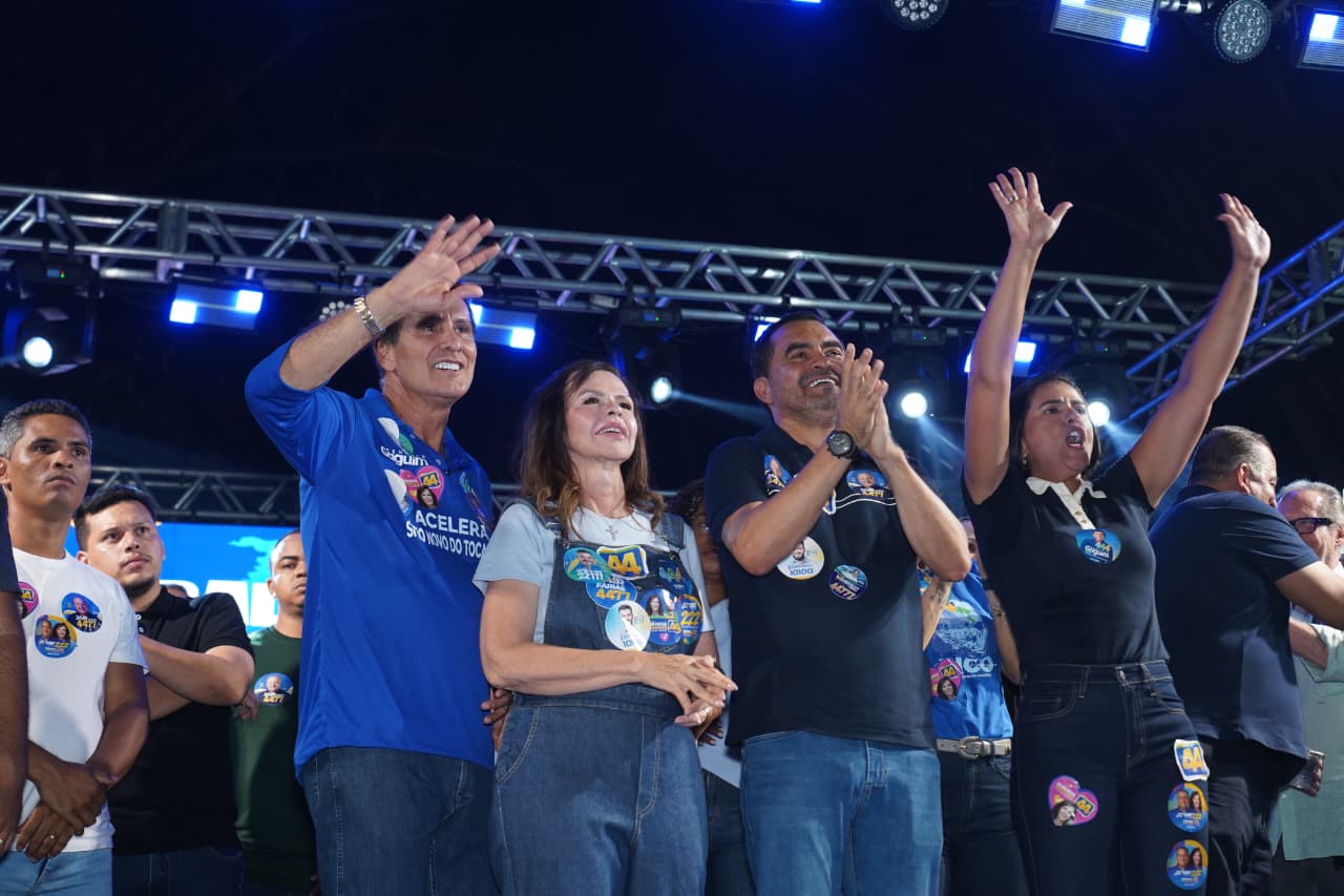 No Bico, governador reafirma apoio a Gaguim e Eduardo Gomes para o Senado