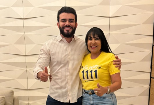 Léo Barbosa e Janad Valcari fortalecem parceria para representar o Tocantins em Brasília