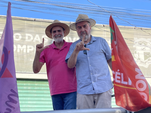 Em caravana no Bico do Papagaio, Vilela defende ampliação da base de apoio a Lula