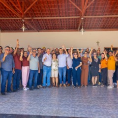 Vicentinho celebra os 286 anos de Arraias e recebe apoios de dois ex prefeitos da cidade&nbsp;