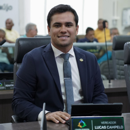 Candidato a federal, Lucas Campelo se licencia do mandato de vereador e abre mão do salário e das verbas de gabinete