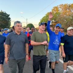 Candidato ao Senado, Guimar&atilde;es caminha rumo ao Bonfim com Vicentinho e defende valoriza&ccedil;&atilde;o das manifesta&ccedil;&otilde;es de f&eacute;
