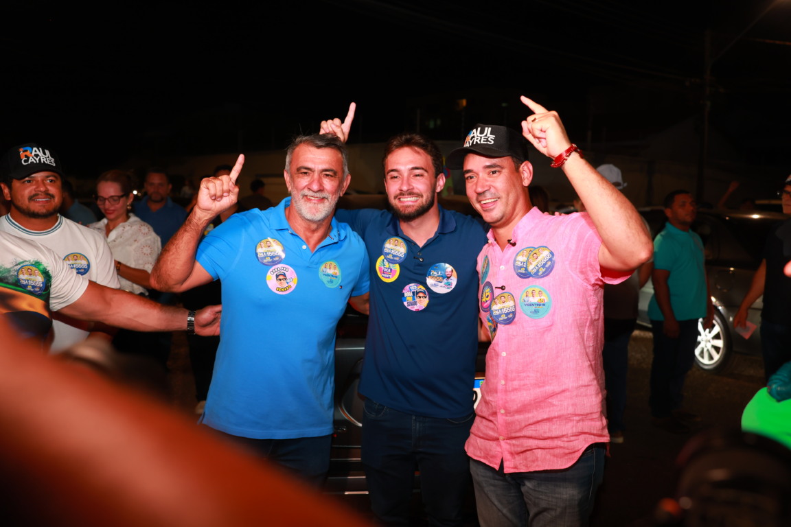 Raul Cayres começa campanha por vaga na Aleto e Vicentinho elogia: “é o somatório de tudo que tem de bom na família Cayres” Raul Cayres começa campanha por vaga na Aleto e Vicentinho elogia: “é o somatório de tudo que tem de bom na família Cayres”