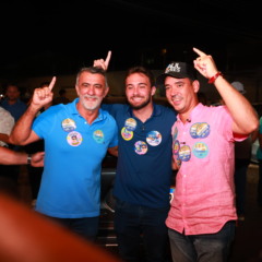 Raul Cayres come&ccedil;a campanha por vaga na Aleto e Vicentinho elogia: &ldquo;&eacute; o somat&oacute;rio de tudo que tem de bom na fam&iacute;lia Cayres&rdquo;