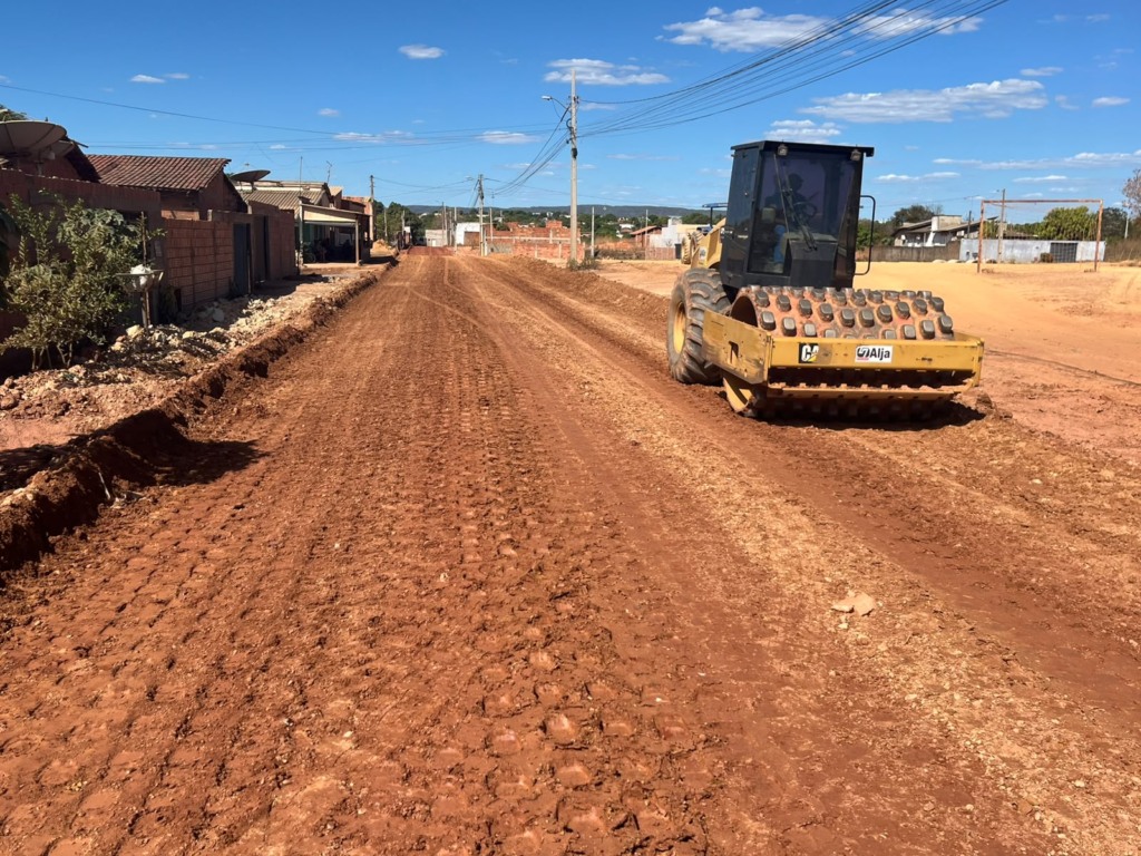 Obras em Palmas: Mais de 50% da infraestrutura na Baixada do Jardim Aureny III e Loteamento Machado já foram executadas Obras em Palmas: Mais de 50% da infraestrutura na Baixada do Jardim Aureny III e Loteamento Machado já foram executadas