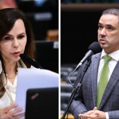 Professora Dorinha e Vicentinho Júnior