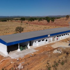 Obra de unidade de mandioca entra na fase final no Polo Agroindustrial de Palmas
