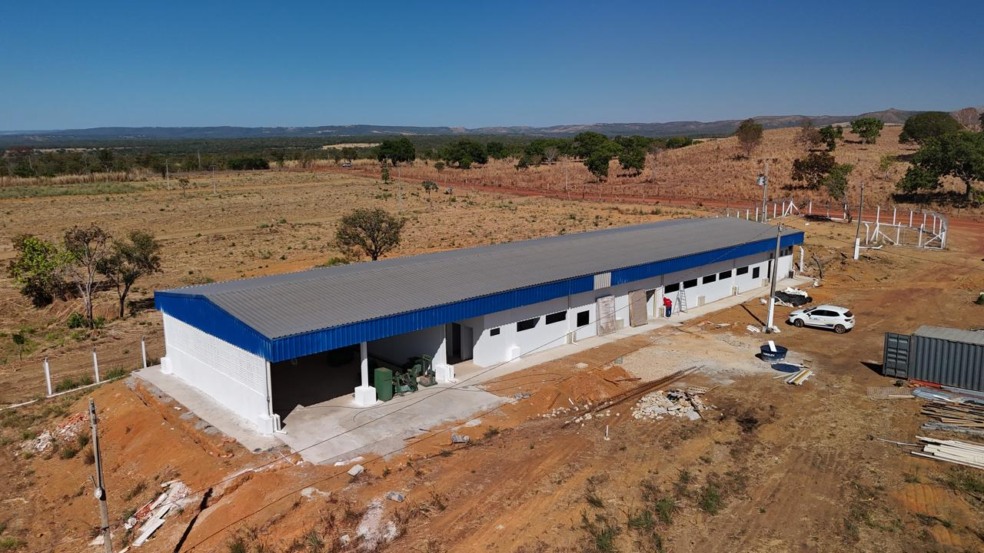 Obra de unidade de mandioca entra na fase final no Polo Agroindustrial de Palmas Obra de unidade de mandioca entra na fase final no Polo Agroindustrial de Palmas