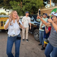 Com jingle &ldquo;Chama Luana&rdquo; e centenas de apoiadores, Luana Ribeiro protagoniza em conven&ccedil;&atilde;o do Podemos