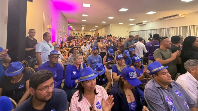 Convenção do Podemos tem animação e militância de pré-candidatos; Veja bastidores!