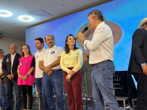 Convite de Flávio Bolsonaro para Renata Abreu ser vice repercute no TO; Eduardo Siqueira: “o que você fizer tem meu apoio”