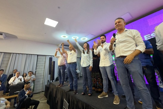 Dorinha é recebida de forma calorosa na convenção do Podemos e ao lado de Eduardo e de Renata Abreu garante: “o compromisso nosso não é por cargos, é pelo nosso Estado”