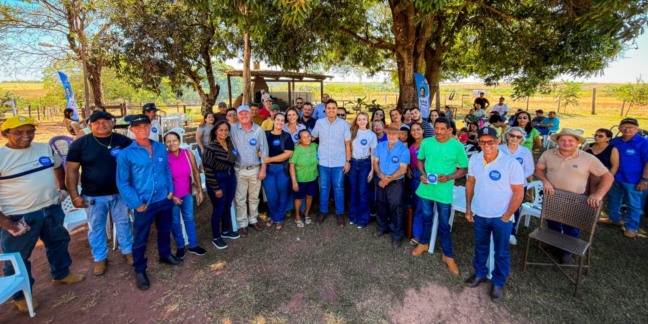 Iratã Abreu se reúne com moradores da zona rural e produtores para diálogo sobre inovação, desenvolvimento e representação da região sul do Tocantins