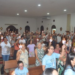 Prociss&atilde;o Luminosa encerra VI Romaria de Padre Luso e re&uacute;ne centenas de fi&eacute;is em Porto Nacional