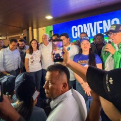 Em palanque com Dorinha e Wanderlei, Eli Borges &eacute; oficializado ao Senado pelo Republicanos: &ldquo;Disseram que eu ia desistir, mentiram&rdquo;
