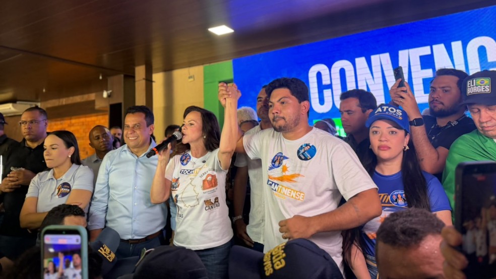 Dorinha discursa para base do Republicanos e diz que vai transformar o TO junto com Atos: “aqui tem compromisso com o Estado” Dorinha discursa para base do Republicanos e diz que vai transformar o TO junto com Atos: “aqui tem compromisso com o Estado”