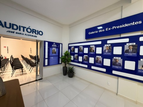 ACIPA entrega hoje sede modernizada, novo auditório e galeria de ex-presidentes com lançamento de livro de Ruy Adriano