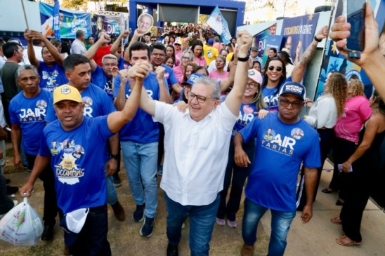 Jair Farias protagoniza em convenção: “Chegou a hora de levarmos a força do Bico para o Congresso”