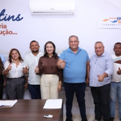 Campanha de Eduardo Gomes se fortalece com nova ades&atilde;o de prefeita, ex e mais seis vereadores de Rio Sono