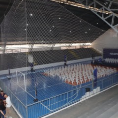 Ap&oacute;s reforma, Gin&aacute;sio Ciano Aires retoma atividades esportivas em Porto Nacional