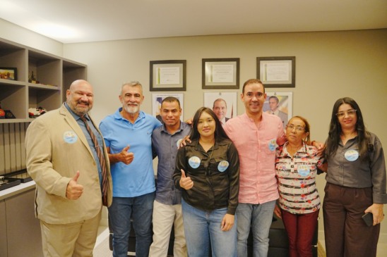 Cinco candidatos a federal pelo PSB, partido coligado a Laurez, declaram apoio a Vicentinho e Cayres