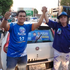 Em Colinas, Lucas Campelo e Ksarin iniciam dobradinha pol&iacute;tica com grande adesiva&ccedil;o