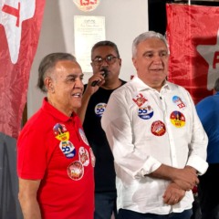 Com Laurez, Mour&atilde;o inaugura Comit&ecirc; Lula Presidente em Palmas e garante que n&atilde;o h&aacute; desaven&ccedil;as internas no grupo