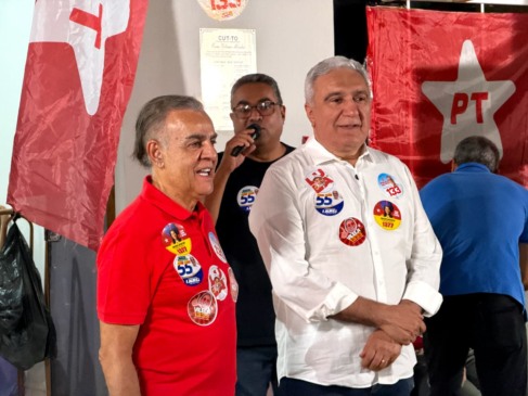 Com Laurez, Mourão inaugura Comitê Lula Presidente em Palmas e garante que não há desavenças internas no grupo