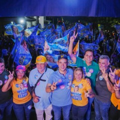 Vicentinho e Amélio fazem caminhada em Araguatins e defendem investimentos no Bico