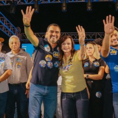 Dorinha reforça compromisso com oportunidades para juventude e recebe apoio de Wanderlei: “Vai fazer muito por esse estado”