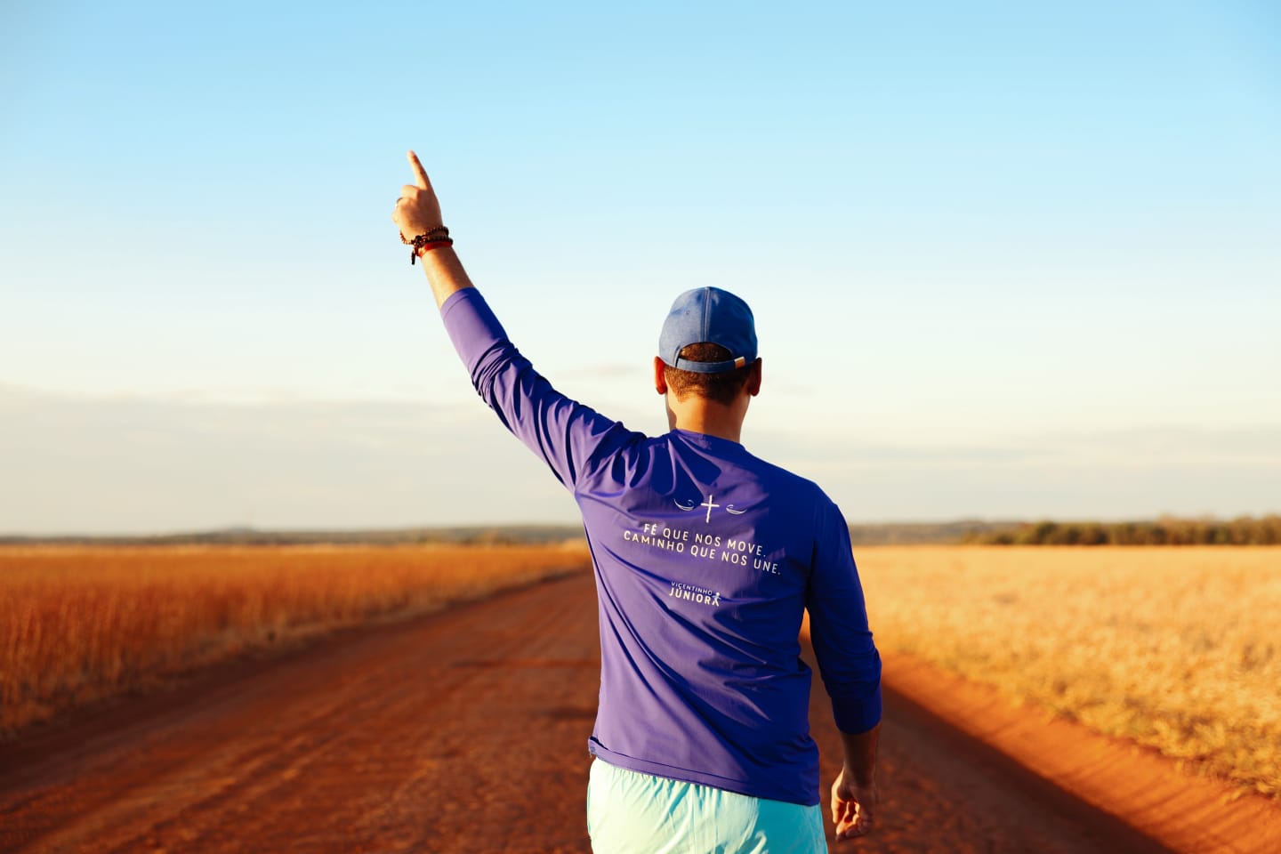 No quarto dia, Vicentinho ultrapassa 100 km de caminhada rumo ao Senhor do Bonfim