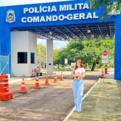 Aprovada no teste de esfor&ccedil;o f&iacute;sico, candidata de 1,55 m havia sido barrada em exame m&eacute;dico &mdash; Foto: Reprodu&ccedil;&atilde;o/Arquivo pessoal de Jordana Alves