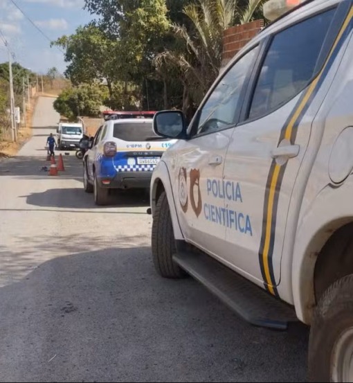 Acidente ocorreu no Jardim Aureny III no início da tarde desta sexta-feira (28) — Foto: Reprodução/Portal Neguinho Baiano